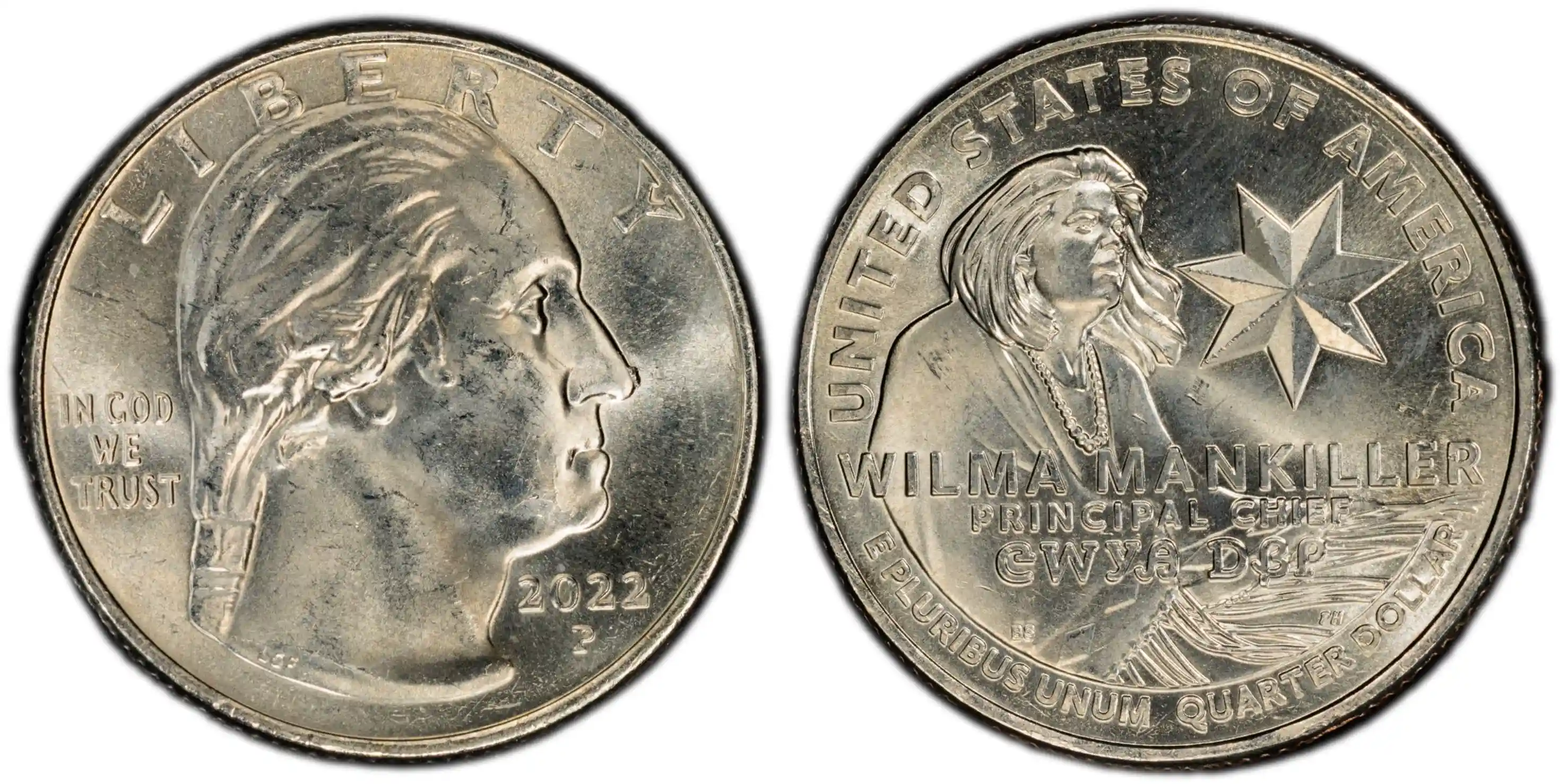 2022 Wilma Mankiller P Quarter
